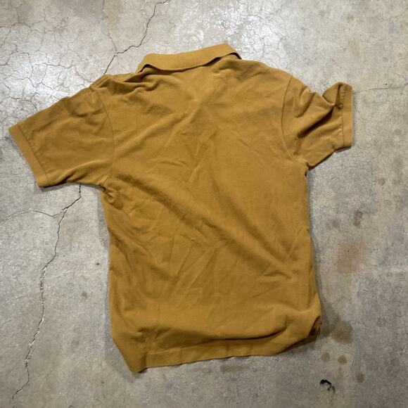 Lacoste Polo Shirt Mens M Turquoise Brown Sports Golf Rugby - Picture 7 of 7